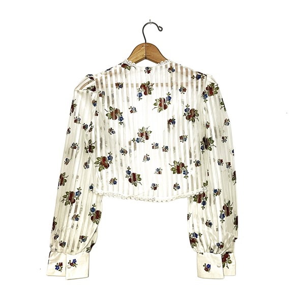 Vintage | Floral Halter Dress and Shawl - Picture 6 of 6